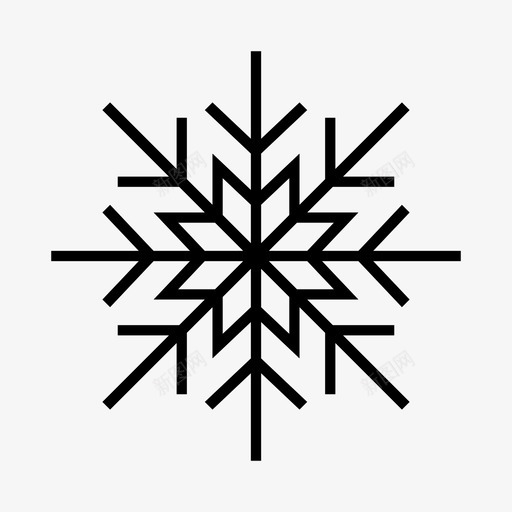 雪花天气微小图标svg_新图网 https://ixintu.com 冬季 冰冻 天气 天空 小 微小 暴风雪 特殊事件 秋天 雪花