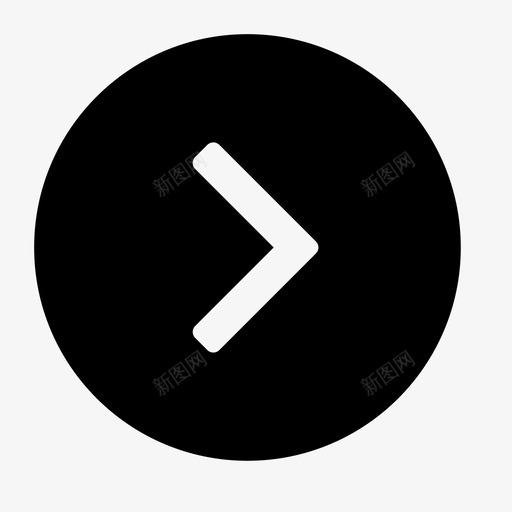 右整体向前图标svg_新图网 https://ixintu.com 下一个 危险 右 向前 平滑填充箭头 放大镜 整体 方向 箭头 遮蔽 预测