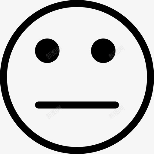 冷漠象征个性图标svg_新图网 https://ixintu.com 不偏不倚 个性 冷漠 宪章 感情 无聊 沉闷 粉碎图标表情符号轮廓 表情符号 象征 面孔