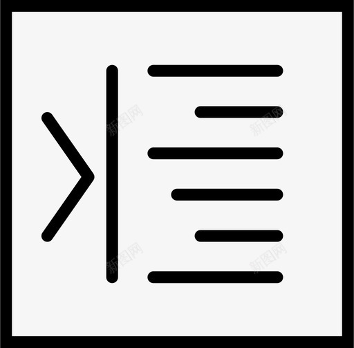 增量右对齐右增量对齐旋转图标svg_新图网 https://ixintu.com smashicons用户界面轮廓 右增量对齐 右移 增量右对齐 旋转 更改 用户 界面 移动