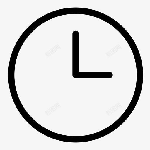时钟计时器铃声图标svg_新图网 https://ixintu.com 下午 历史记录 就绪 必要 手表 时钟 计时器 铃声 闹钟