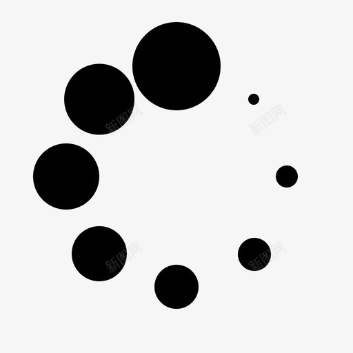 加载轮螺旋微调器图标svg_新图网 https://ixintu.com 3d ui图标 加载微调器 加载轮 大小 微调器 更改 气泡 螺旋 进度