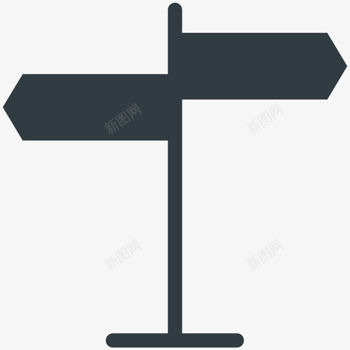 路标夏季凉爽标图标svg_新图网 https://ixintu.com 夏季凉爽矢量图标 路标