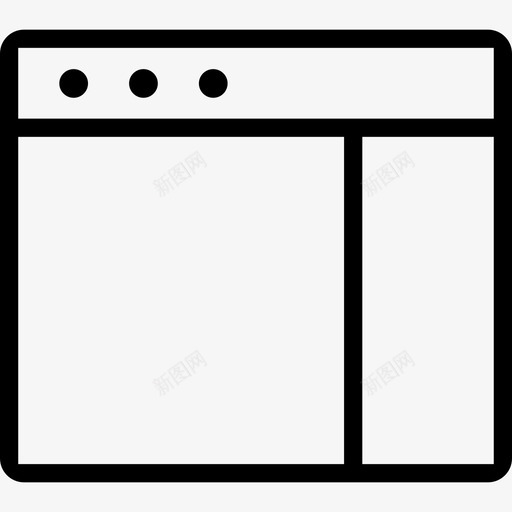 模块化网格站点页面图标svg_新图网 https://ixintu.com 数据库 框架 模块 模块化网格 矩阵 窗口 窗口轮廓 站点 网格 页面