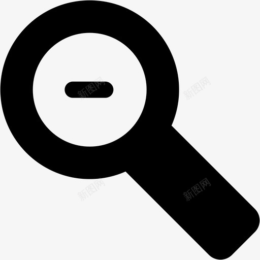 缩小网页视图图标svg_新图网 https://ixintu.com 基本美学 小 放大 看到 缩小 网页 视图 页面