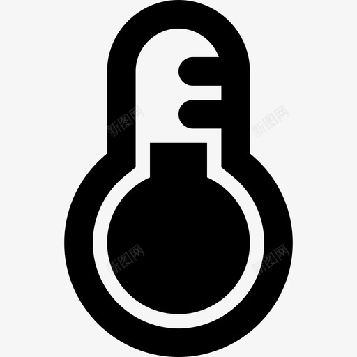 温度计视觉温度图标svg_新图网 https://ixintu.com 危险 多云天气 天气 寒冷 技术 整体 温度 温度计 研究 视觉 预报