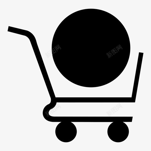 购物车购买付款图标svg_新图网 https://ixintu.com 付款 商品 满 结帐 购买 购物篮 购物车