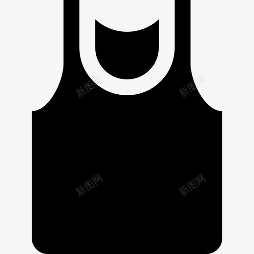 背心内衣夏季图标svg_新图网 https://ixintu.com clothicon 内衣 夏季 清新 背心 舒适 运动 针织