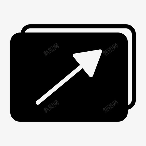 最大化点照片图标svg_新图网 https://ixintu.com 全屏 图像 图像和视频立体卷1 更大 最大化 点 照片 画廊 箭头 缩放 页面