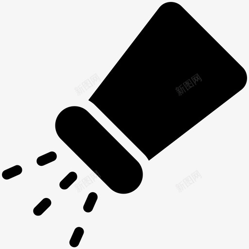 盐瓶磨坊胡椒瓶图标svg_新图网 https://ixintu.com 盐服务器 盐瓶 盐罐 盐配给 磨坊 胡椒瓶 胡椒粉罐 食物酷矢量图标 香料磨