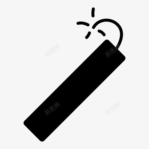 爆竹西尔维斯特聚会图标svg_新图网 https://ixintu.com 垃圾 对象 新年 消防工程 烟花 爆竹 物品 聚会 西尔维斯特