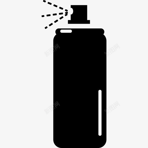 喷雾罐容器工具和器具图标svg_新图网 https://ixintu.com 喷雾罐容器 图片 工具和器具