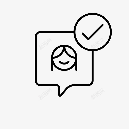 好聊天的朋友积极的人图标svg_新图网 https://ixintu.com 人 嘴 头发 好聊天的朋友 快乐 积极的 脸 让我们聊天 说话
