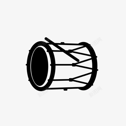 tambora音乐家乐器图标svg_新图网 https://ixintu.com tambora 乐器 乐队 信息 免提 多米尼加 避难所 音乐分析 音乐家 鼓