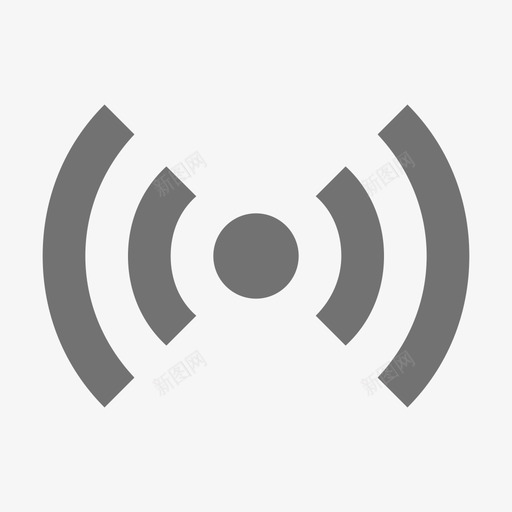 wifi区商务和办公材料标图标svg_新图网 https://ixintu.com wifi区 商务和办公材料设计图标