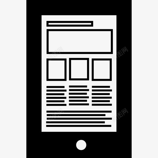 平板电脑屏幕工具和用具现代屏幕上的响应式页面图标svg_新图网 https://ixintu.com 工具和用具 平板电脑屏幕 现代屏幕上的响应式页面设计