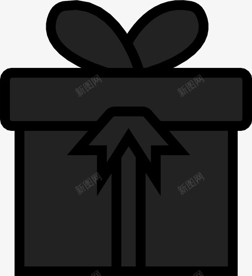 礼物庆祝圣诞节图标svg_新图网 https://ixintu.com 假日 冬季 包装 圣诞节 庆祝 接收 礼物 赠送 颜色