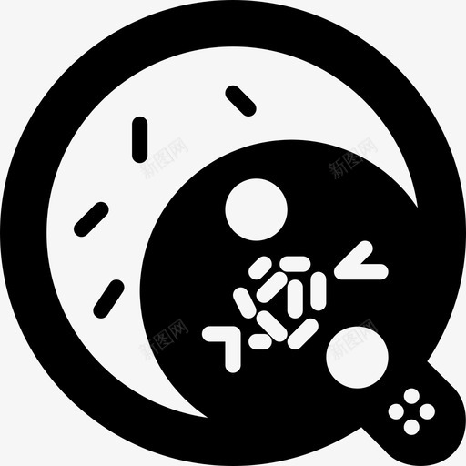 细菌健康医学图标svg_新图网 https://ixintu.com 健康 光养 农杆菌 医学 医用固体 古细菌 放线菌素 细菌 蠕虫