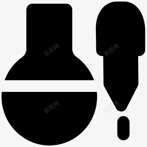 实验室测试科学加粗实心图标svg_新图网 https://ixintu.com 实验室测试 科学加粗实心图标