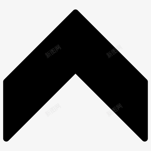 向上移动定位图标svg_新图网 https://ixintu.com 升高 向上 增加 增强 增益 定位 提升 方向 移动 箭头 箭头实心图标