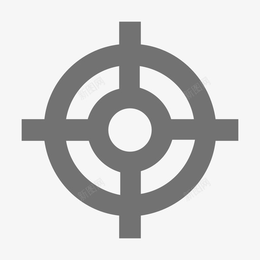 十字线团队合作材料标图标svg_新图网 https://ixintu.com 十字线 团队合作材料设计图标