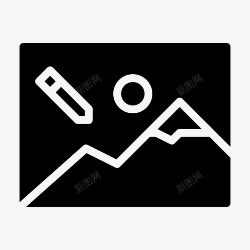 编辑照片开始简历图标svg_新图网 https://ixintu.com photostudio 信息 单击 图形 图片 工作室 开始 摄影 摄影师 简历 编辑照片