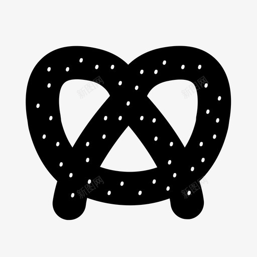 椒盐卷饼盐派图标svg_新图网 https://ixintu.com 嘉年华 垃圾食品 杰作 椒盐卷饼 派 清洁 盐 美味 蛋糕 软椒盐卷饼 食物