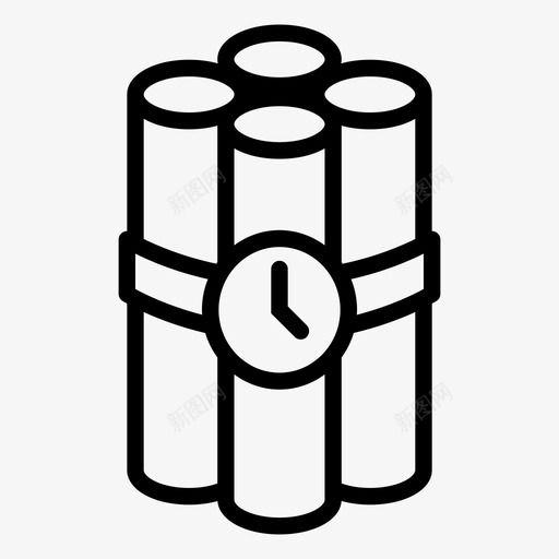 tnt补充剂派图标svg_新图网 https://ixintu.com along big cloying timer tnt 派 炸弹 炸药 蛋糕 补充剂