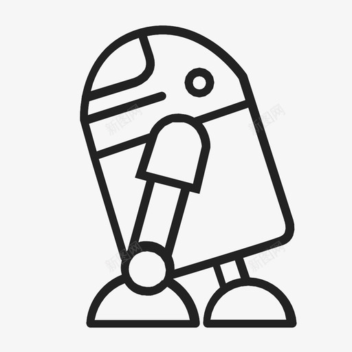 r2d2这就是你要找的机器人图标svg_新图网 https://ixintu.com r2d2这就是你要找的机器人