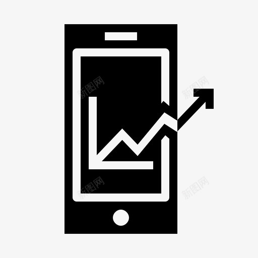 手机不错的手机新手机图标svg_新图网 https://ixintu.com 一般手机 不错的手机 商务金融稳健 图表 好手机 成长 手机 新手机 管理 营销