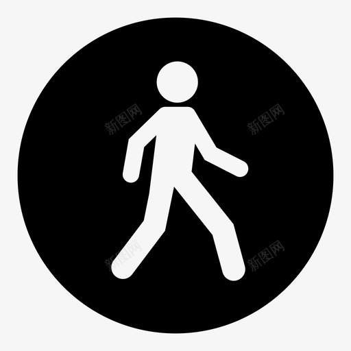 步行交通散步图标svg_新图网 https://ixintu.com 交通 人类 地图 散步 步行 漫步 移动 穿越 行军 街道 西贡景点地图