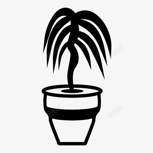 植物树干树木图标svg_新图网 https://ixintu.com 园林植物 室内植物 树干 树木 棕榈树 植物 盆栽植物 药用植物 装饰