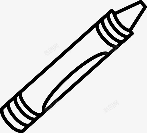 采购产品蜡笔颜色画图标svg_新图网 https://ixintu.com 学校 学校和办公用品 用品 画 采购产品蜡笔 铅笔 颜色