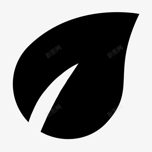 树叶绿叶造型图标svg_新图网 https://ixintu.com 干燥 放大 时尚 服装 树叶 生态 绿叶 自然 自然和生态材料设计图标 造型