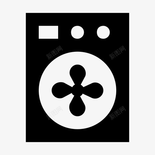 电扇已售无图标svg_新图网 https://ixintu.com hold 家用电器 已售 无 洗衣机 电器 电子 电子和设备材料设计图标 电扇 粗体 黄金