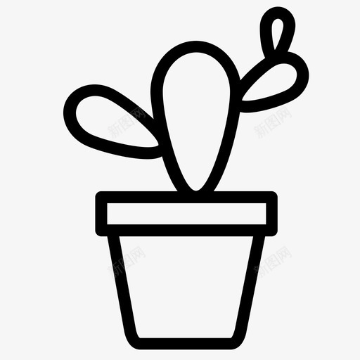 仙人掌刺多刺图标svg_新图网 https://ixintu.com 亚利桑那 仙人掌 刺 多刺 室内植物 异域 植物 沙漠 绿色
