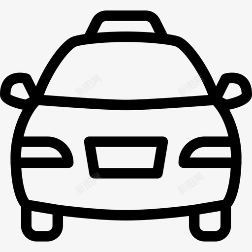 出租车司机车费图标svg_新图网 https://ixintu.com 值班 出租车 司机 车费 车辆 运输 运输线路图标 道路