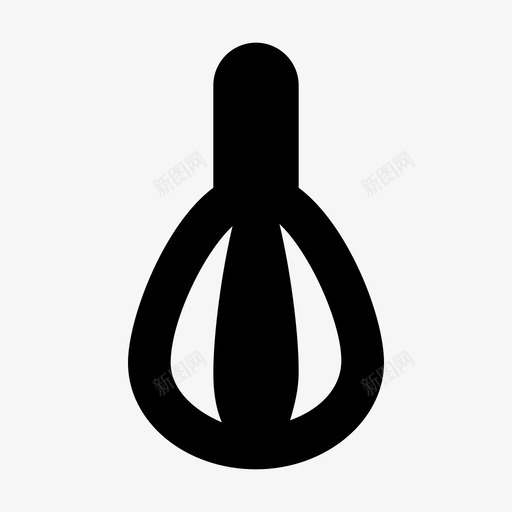 搅拌旋转金属图标svg_新图网 https://ixintu.com 厨房用具 厨房设备 家用电器材料设计图标 手搅打器 搅拌 旋转 烧瓶 烹饪工具 金属