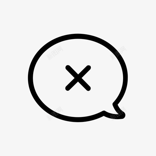 删除评论聊天放弃图标svg_新图网 https://ixintu.com 中等 删除 删除评论 垃圾箱 小轮廓 放弃 文本 消息 聊天