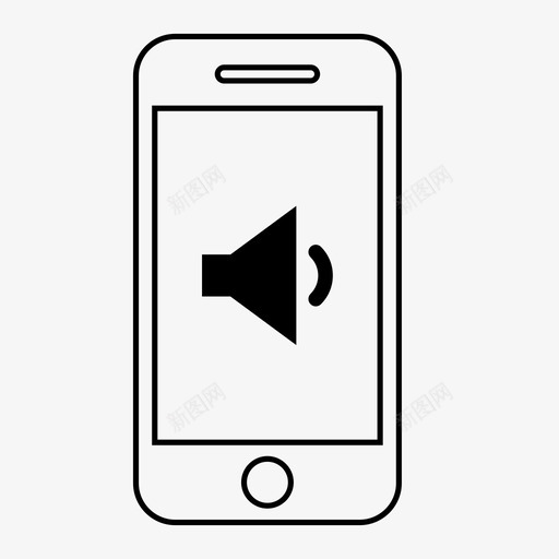 音量联合声音图标svg_新图网 https://ixintu.com 另一个 声音 延迟 忽略 标记 移动 移动集合1 联合 音乐 音量 音量控制