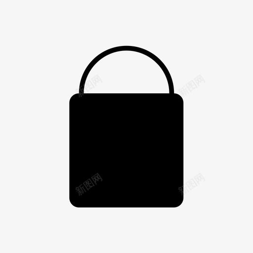 锁锁安全通道图标svg_新图网 https://ixintu.com 锁 锁安全通道