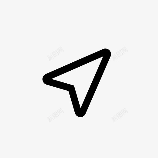 位置光标跟踪技术图标svg_新图网 https://ixintu.com gps 位置光标 打字 技术 查找 点 目标 计算机 跟踪 轮廓基本用户界面集