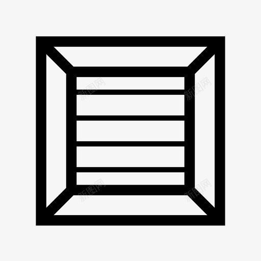装运箱包裹包装图标svg_新图网 https://ixintu.com 交货 包装 包裹 板条箱 箱子 纸箱 联系方式 装运 装运箱