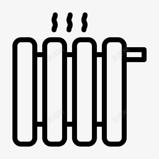 加热器粗体设施图标svg_新图网 https://ixintu.com 不 出售 加热器 房地产 持有 粗体 设施 黄金