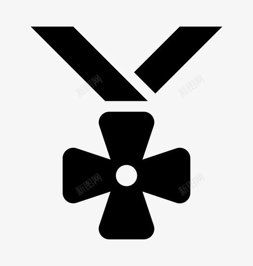 勋章已售出否图标svg_新图网 https://ixintu.com 军事奖 勇敢象征 勋章 十字勋章 否 士兵奖 大胆 已售出 投票和奖励材料设计图标 持有 金牌