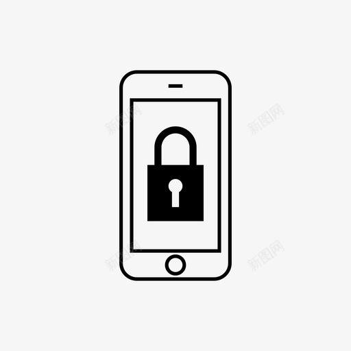 智能手机锁安全延迟图标svg_新图网 https://ixintu.com 保护 减法 另一个 安全 密码 延迟 新鲜 智能手机1倍厚 智能手机锁 添加 移动 锁定