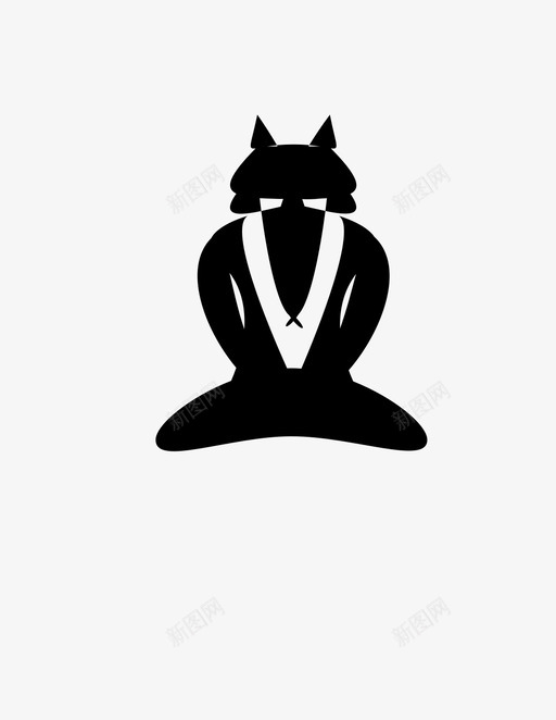 狼人打坐圆锥形耳朵打坐狼图标svg_新图网 https://ixintu.com 交通工具 圆锥形耳朵 大灰狼 弓箭手 打坐狼 文件 狼人打坐 童话 简历 资料 长笛手
