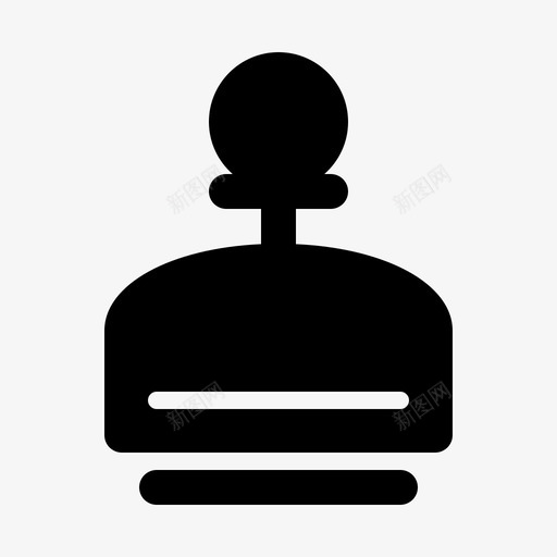 印章工作秘书图标svg_新图网 https://ixintu.com 业务 信封 公共管理 办公室 印章 墨水 姓名 工作 秘书 纸张 职务