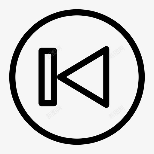 上一个减法签名图标svg_新图网 https://ixintu.com 上一个 减法 前进 另一个 后退 开始按钮 忽略 播放器 签名 音乐视频媒体控制完成