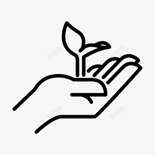 可持续性减法植物图标svg_新图网 https://ixintu.com 农民 减法 可持续性 多重 指示 新 植物 环境 生态 绿色 联合